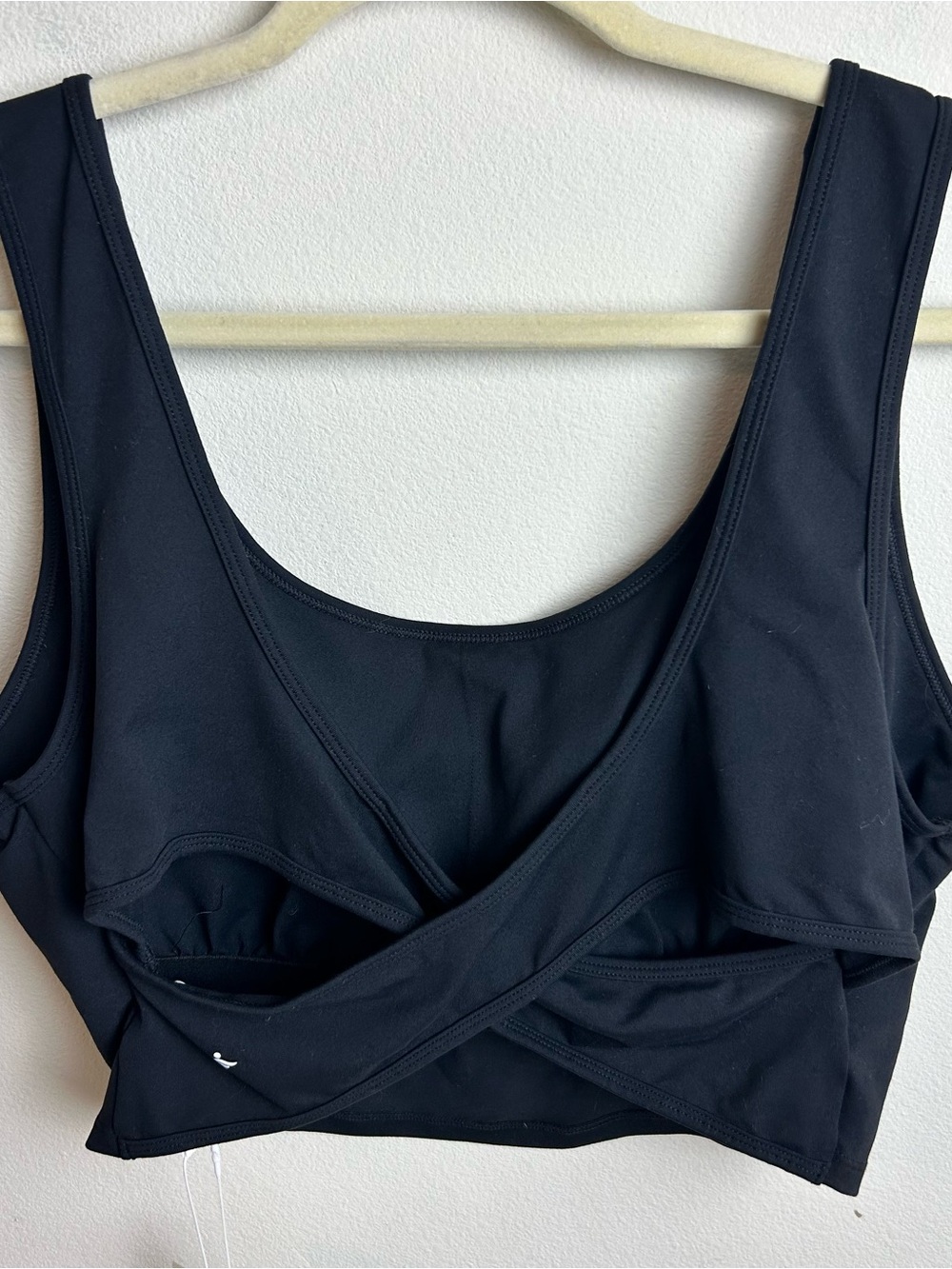 NWT Halara Crossover Tank | U-Neck Ballet Barre Top | Plus Size 1X (18W) - Picture 5 of 10